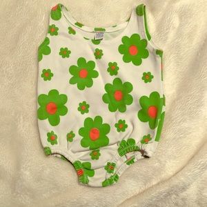 Vintage Daisies Infant Bathing suit